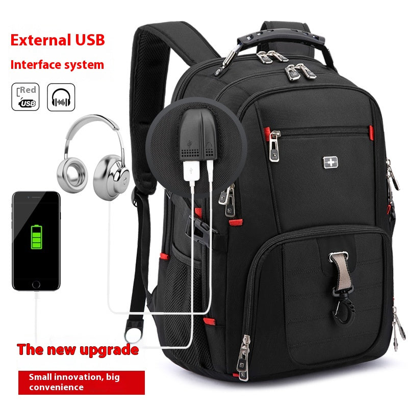Computer Rucksack Gross – Wasserdicht & Multifunktional – Bild 2 | LuxeStyle