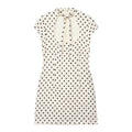 Kurzes Polka-Dot Kleid im Hepburn-Stil – Bild 1 | LuxeStyle
