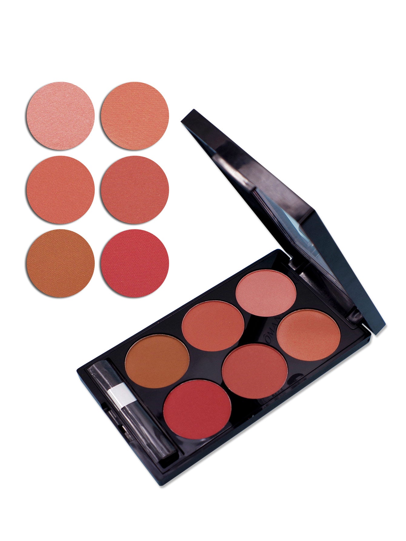 Multicolour 6-Farben Blush & Reparatur Make-up Palette
