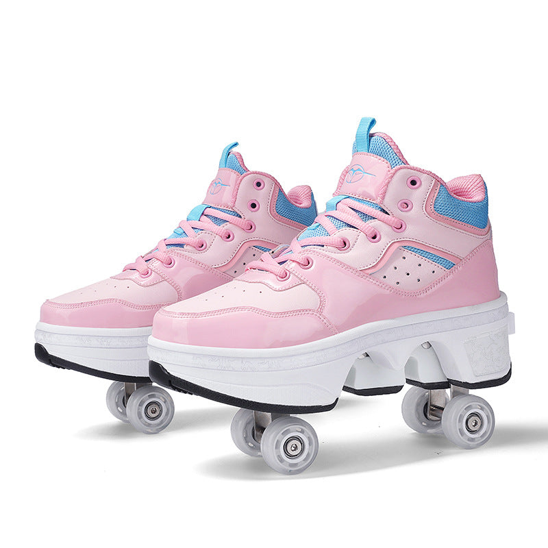 Fashionable Minimalist Roller Skates