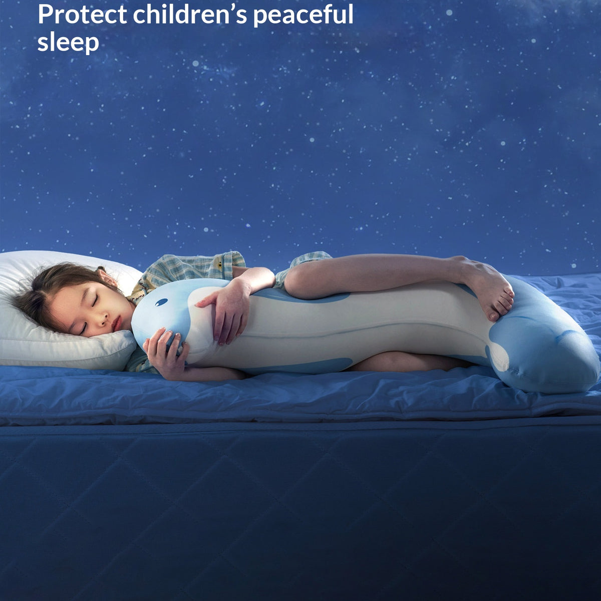Kinder-Schlafkissen mit Schlaf-Puppe
