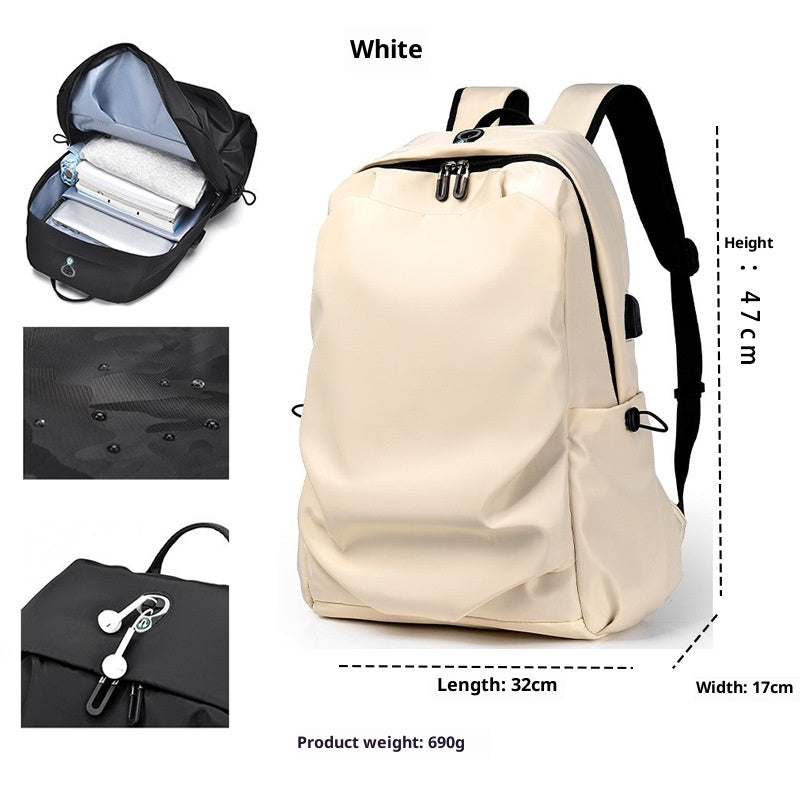 Unisex Oxford Rucksack, wasserdicht, 16" – Bild 7 | LuxeStyle