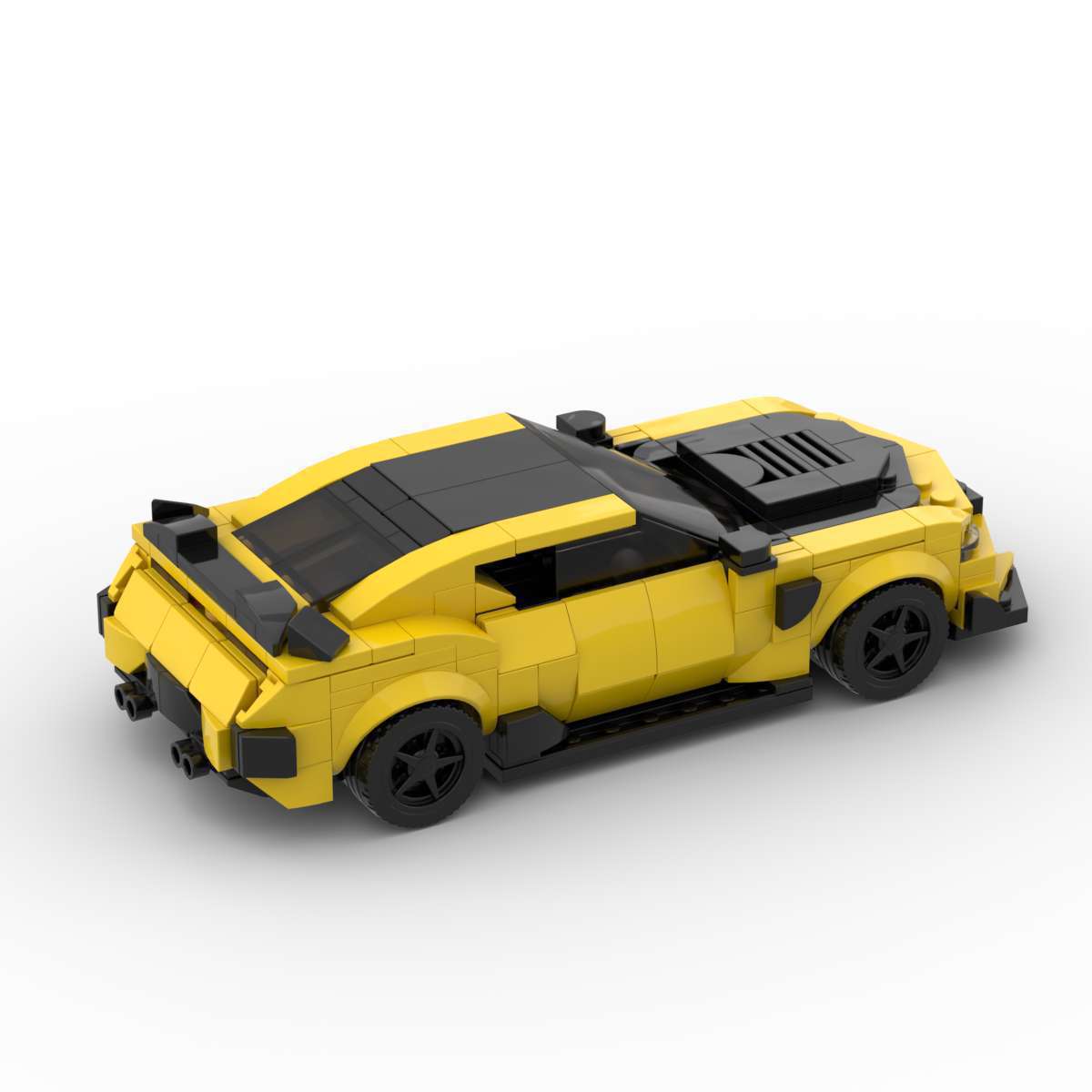 Bausteine Muscle Car Bausatz – Bild 5 | LuxeStyle