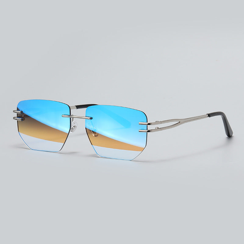 YSM8004 Randlose Sonnenbrille Unisex
