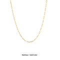 S925 Silber Halskette Minimalistische Goldkette