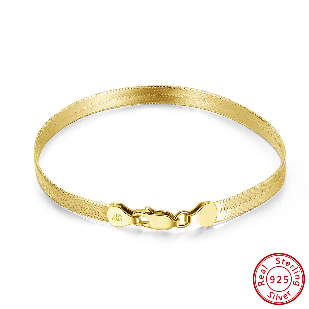 Sterling Silber Schlangearmband – Bild 5 | LuxeStyle