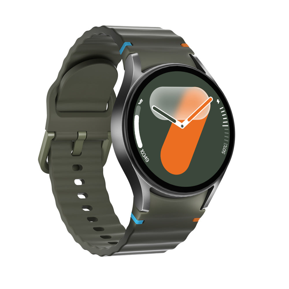 Smartwatch mit Bluetooth-Telefonie und Gesundheits-Tracking
