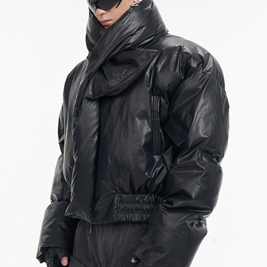 Herren-Parka mit Stehkragen und Reissverschluss | LuxeStyle