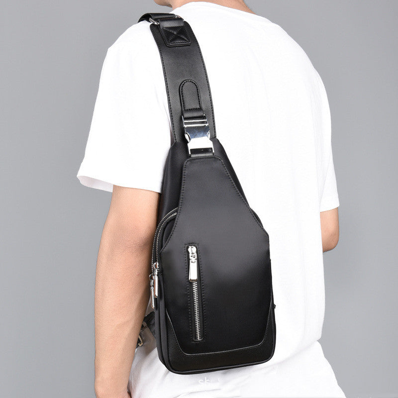 Messenger Bag aus Oxford-Stoff für Herren – Bild 6 | LuxeStyle