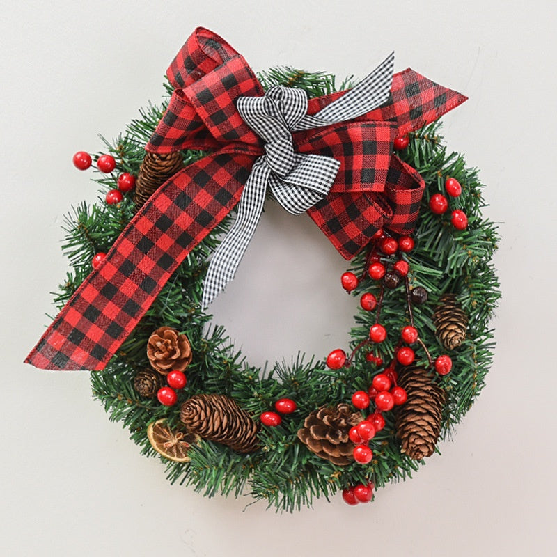 Weihnachtsgirlande mit Bogenkranz – PVC – Bild 10 | LuxeStyle