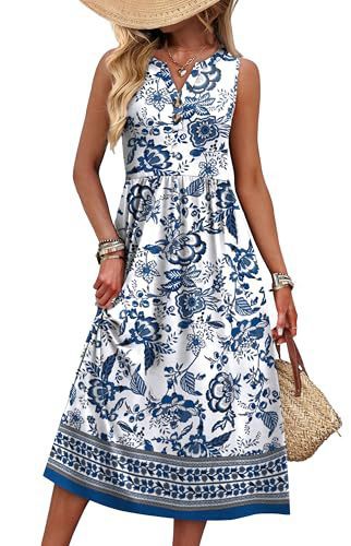 Bedrucktes A-Linien Strandkleid – Bild 14 | LuxeStyle