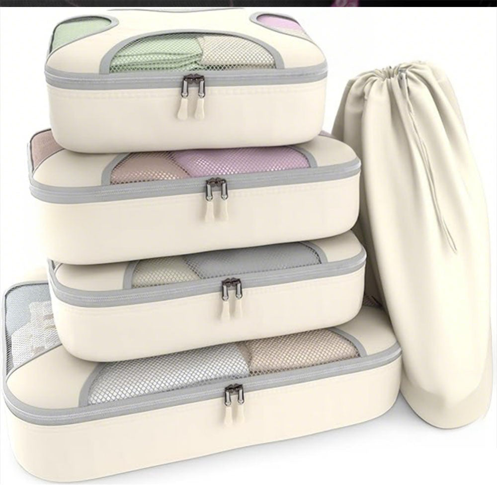 Reise-Aufbewahrungsbeutel 5er-Set – Bild 3 | LuxeStyle