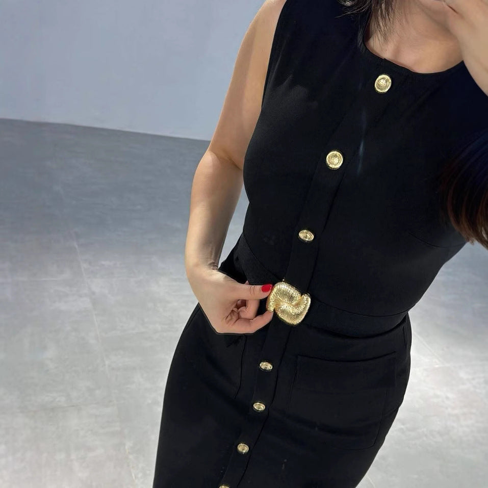 Ärmelloses Kleid im American-Stil | LuxeStyle
