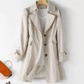 Trenchcoat im Slim Fit für Damen – Bild 5 | LuxeStyle