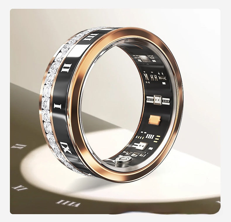 Intelligenter Ring mit Edelstein