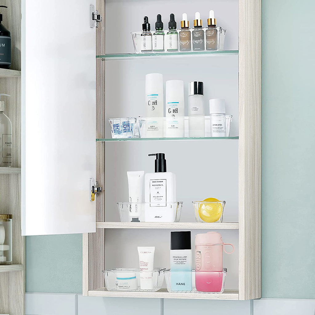 Transparentes Desktop Aufbewahrungsboxen Set – Bild 2 | LuxeStyle