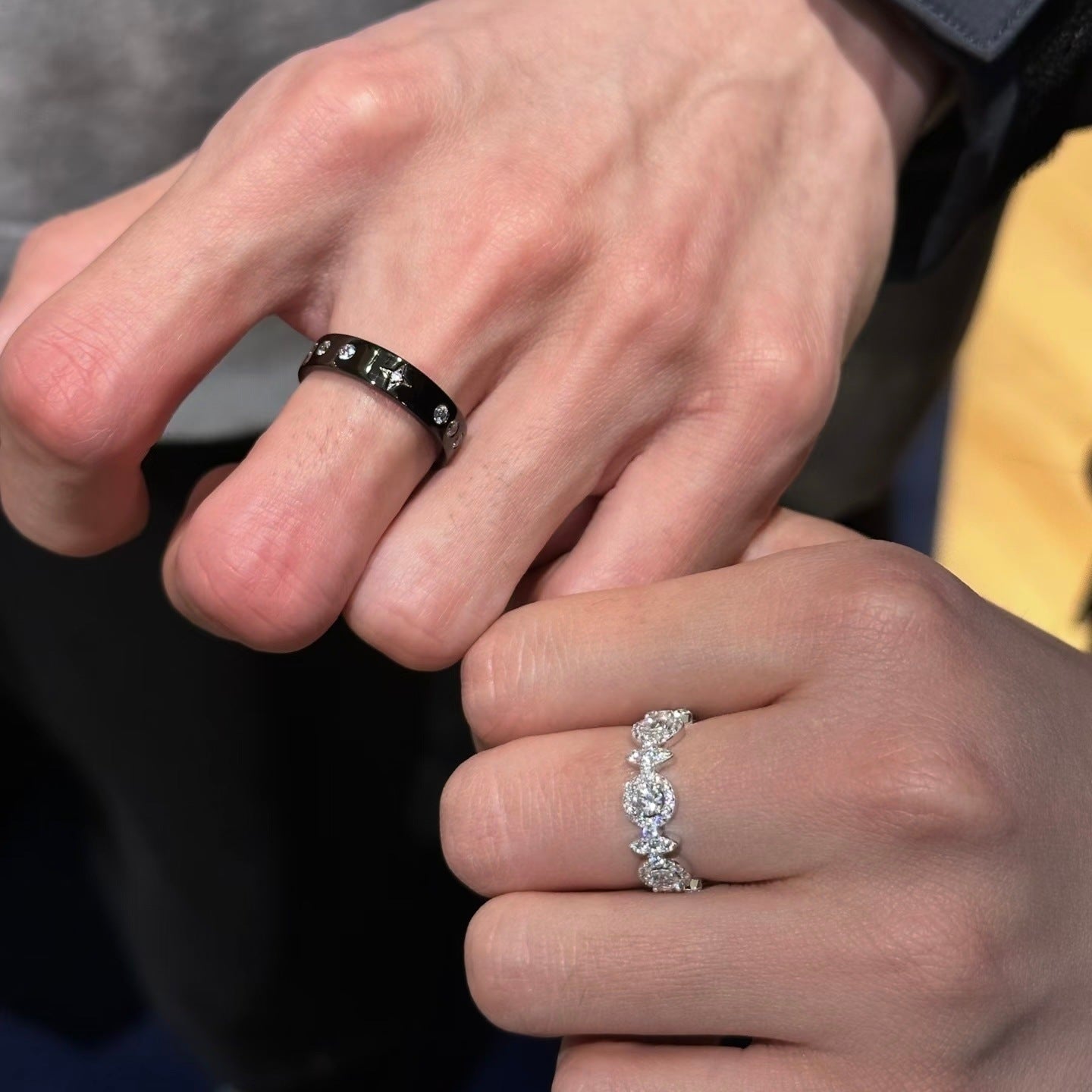 Prinzessin Kleiner Diamant Eleganter Ring