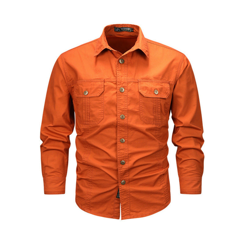Langarmshirt aus reiner Baumwolle