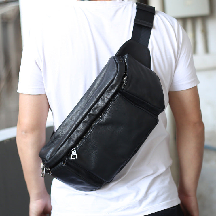 Leder-Messenger-Tasche
