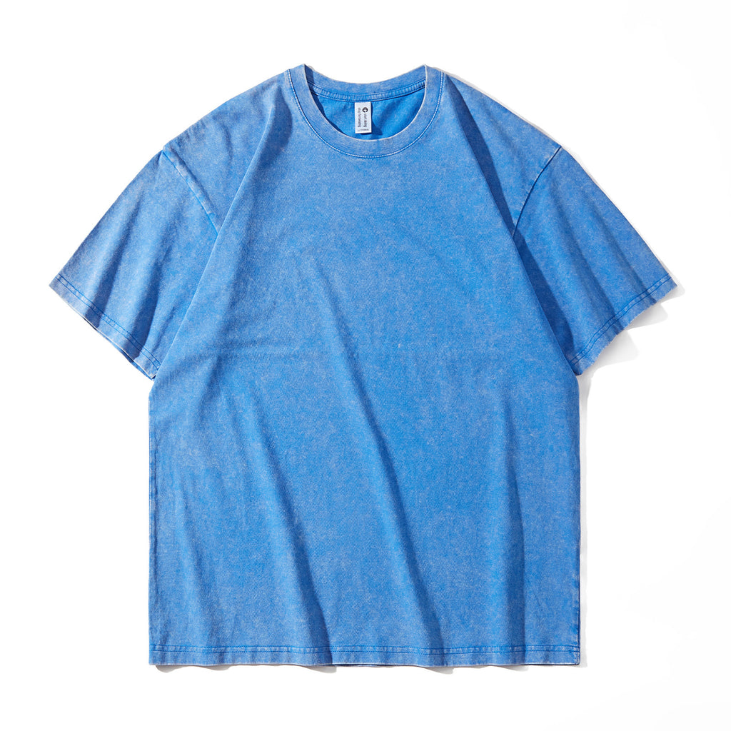 Baumwoll-Pullover mit Batik-Technik