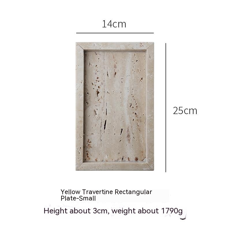 Huangdongshi Dekotablett aus Naturstein – Bild 2 | LuxeStyle