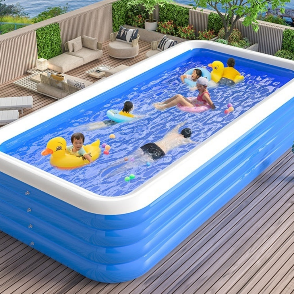 LuxeStyle Rechteckiger Pool für Outdoor & Wildnis – Bild 6 – LuxeStyle Schweiz