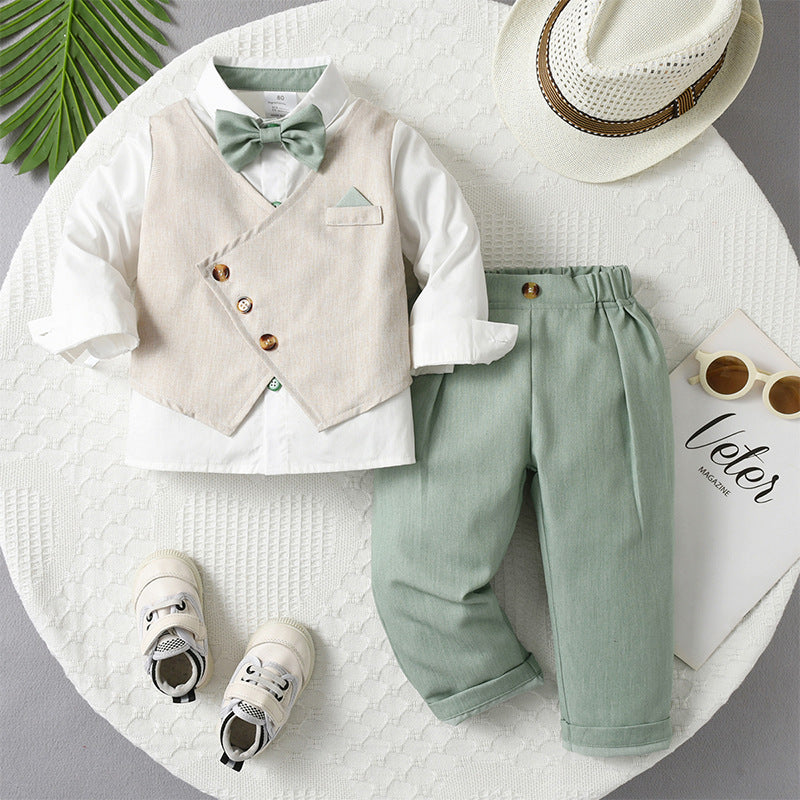 Bauchrock mit Strickmuster und Knopfleiste | LuxeStyle
