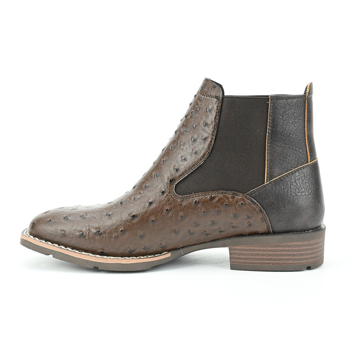 Chelsea Boots mit Stickerei
