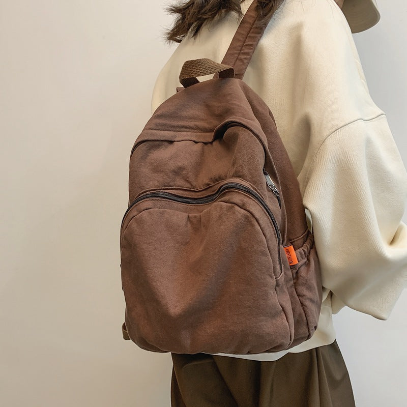 Canvas Rucksack für Freizeit und Reisen