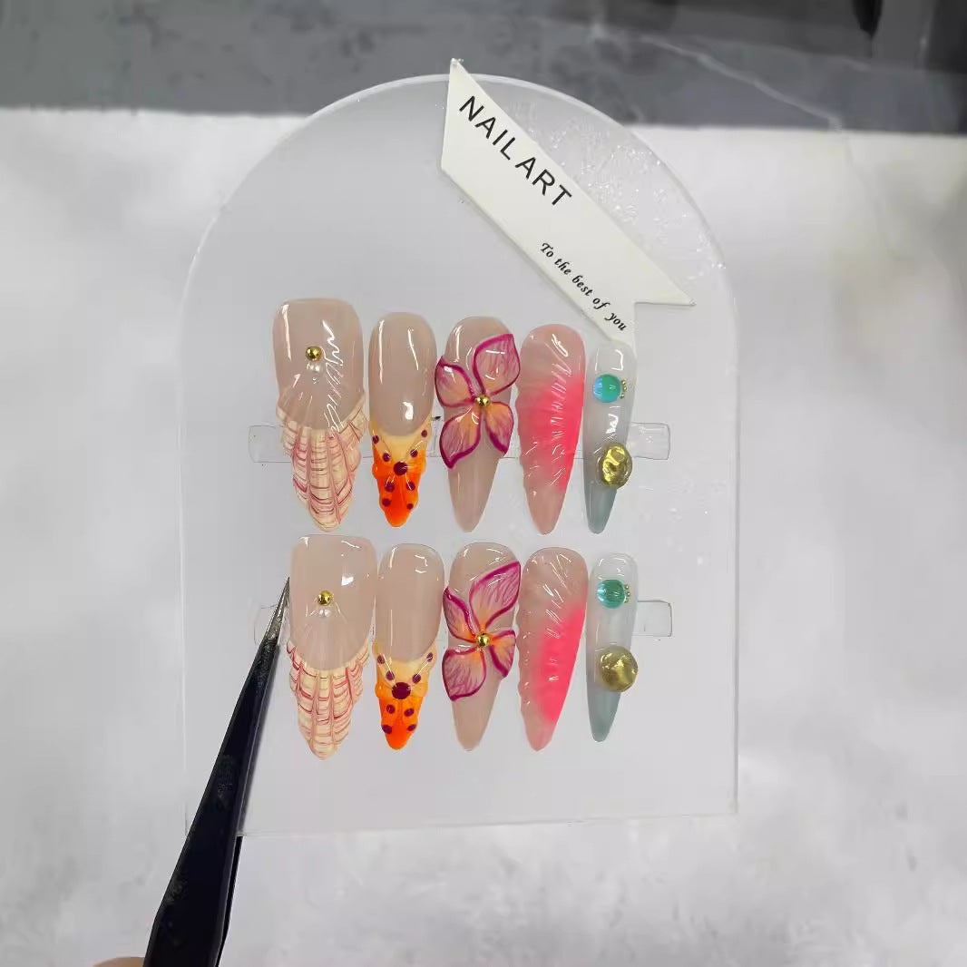 Hochwertige Handpainted-Nagelstifte – Bild 1 | LuxeStyle