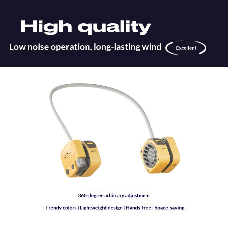 Halsventilator, tragbar, kabellos – Ansicht 4