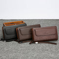 Große Lederhandtasche