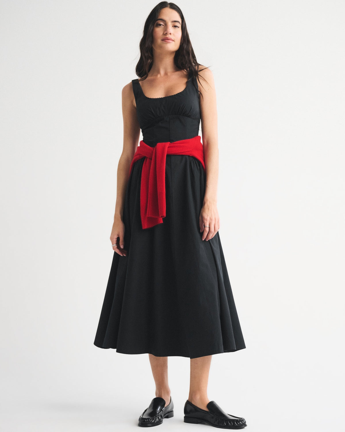 Elegantes Maxi-Slip-Kleid mit Blumenmuster – Bild 2 | LuxeStyle