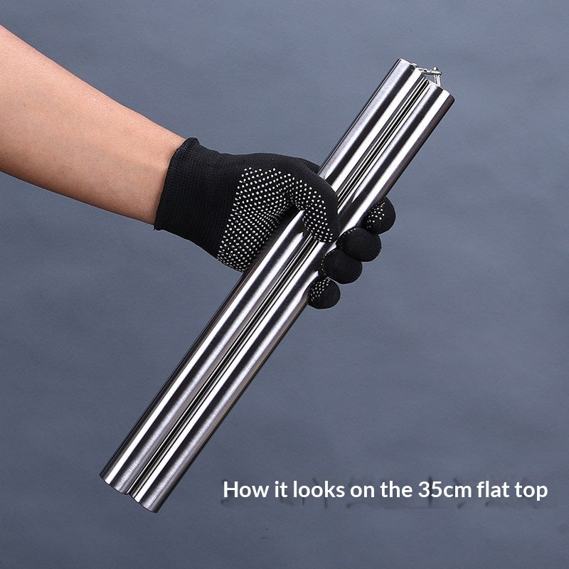 Edelstahl Nunchaku, 35 cm