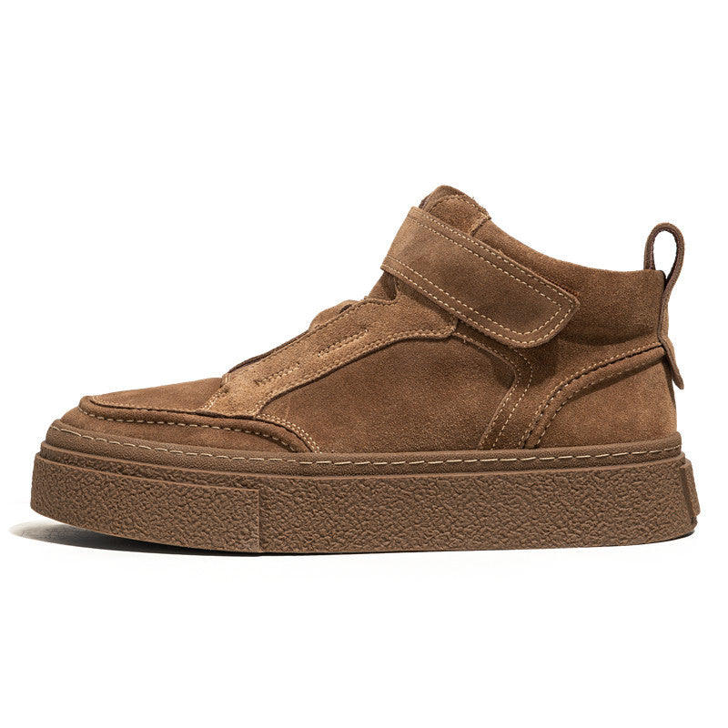 High-Top Sneaker für Jugendliche – Khaki/Schwarz – Bild 2 | LuxeStyle