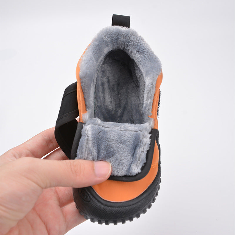 Warme Kinderschuhe mit Fleece-Futter