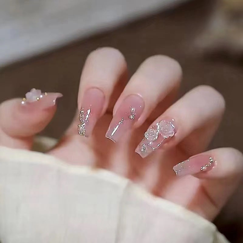 Camellia Serie – Abnehmbare Nagelsticker – Bild 11 | LuxeStyle