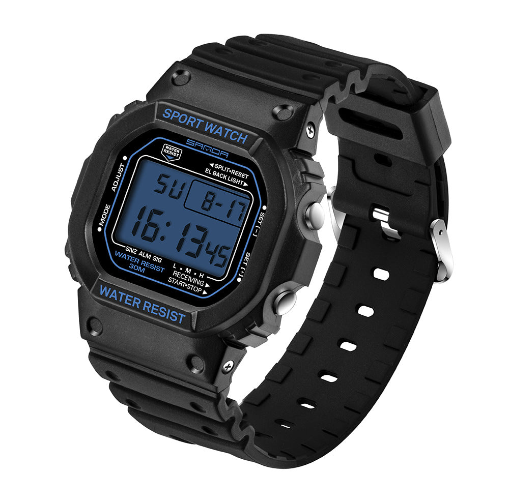 Wasserdichte Leuchtende Armbanduhr – Ansicht 4