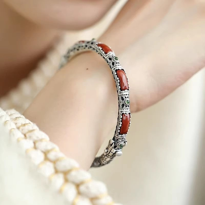 Armband mit Südstaaten-Achat-Anhänger – Bild 5 | LuxeStyle