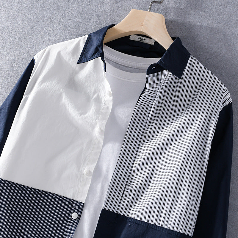 Polo-Shirt mit Streifen – Bild 3 | LuxeStyle