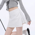 High-Waist Jupe-Hose mit Seitenschlitz – Bild 1 | LuxeStyle