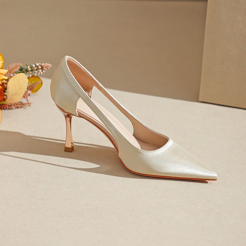 Elegante Stiletto-High Heels mit spitzer Zehe