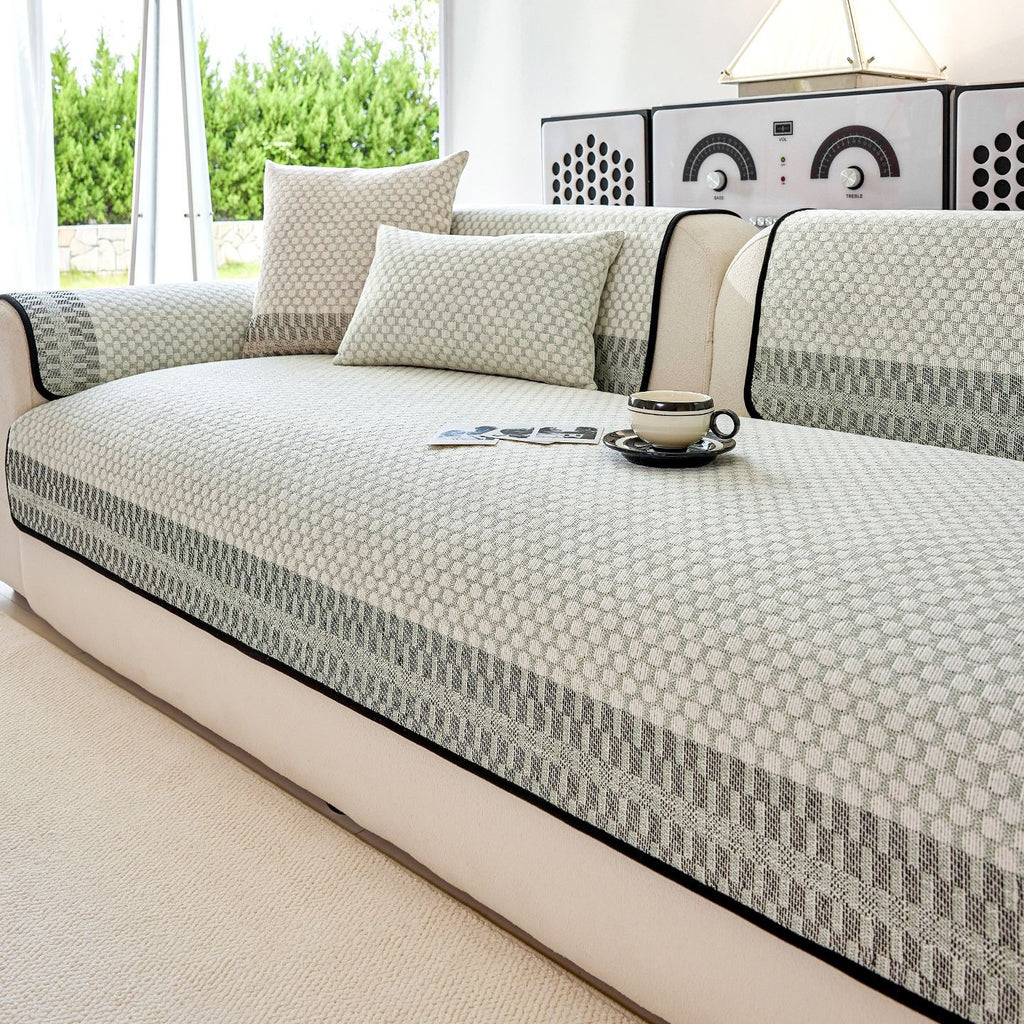 Sofaabdeckung mit kariertem Muster – Bild 6 | LuxeStyle