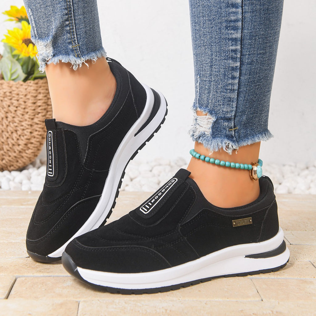 Bequeme Slip-on Running-Schuhe für Damen