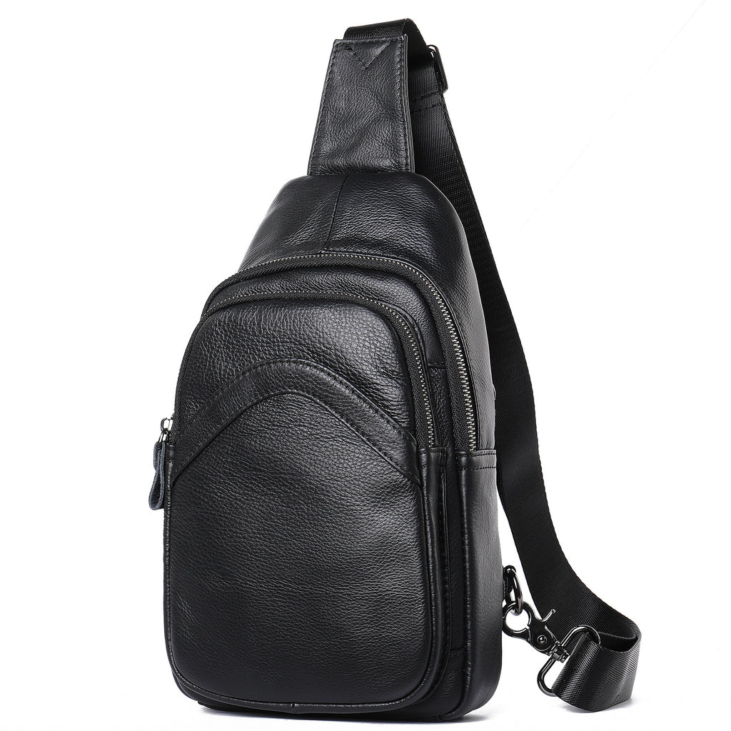 Crossbody-Tasche aus Vollschicht-Leder – Bild 2 | LuxeStyle