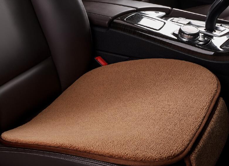 Auto-Sitzkissen aus Fleece – ohne Rückenlehne