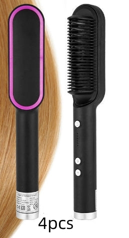2-in-1 Haarglätter & Lockenstab mit Ionen