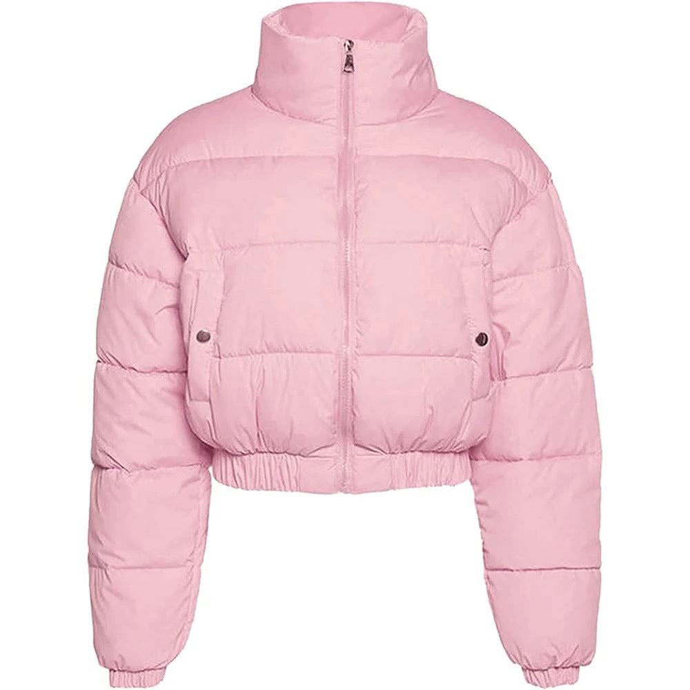 Freizeitschichtjacke in Pink, Schwarz, Off-White – Bild 8 | LuxeStyle
