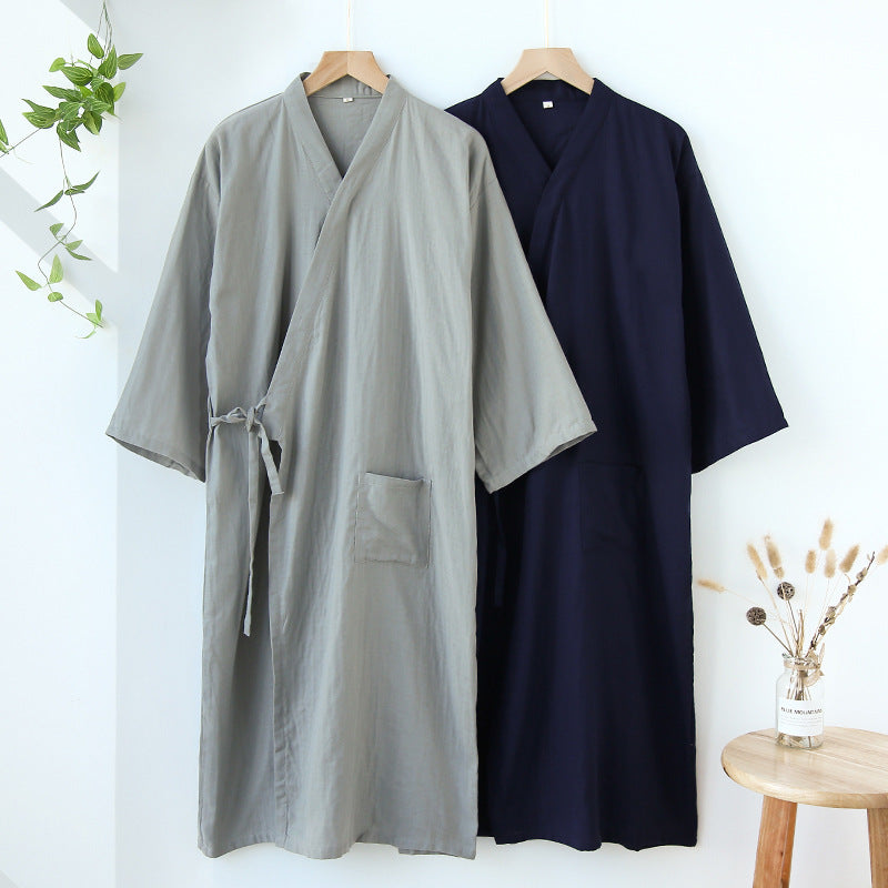 Herren Kimono Nachtgewand