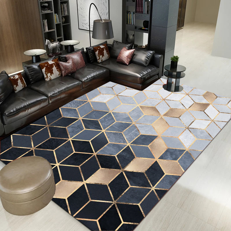 Moderner Marokkanischer Geometrischer Teppich